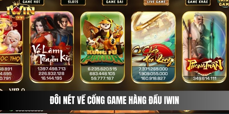 Đôi nét về cổng game hàng đầu IWIN