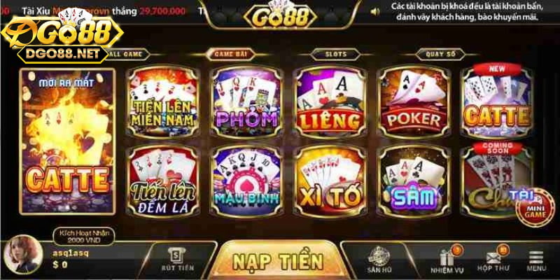 Sảnh Casino cung cấp âm thanh hình ảnh sắc nét